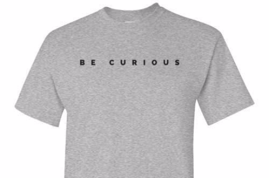 Be Curious Grey Tee
