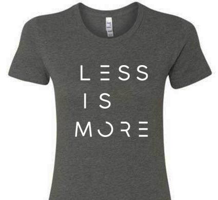 LESS IS MORE SHORT SLEEVE