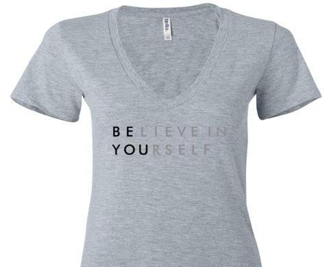 Believe in Yourself V Neck