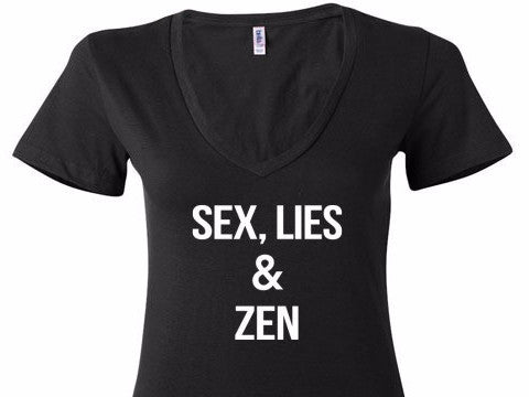 Sex, Lies & Zen V-Neck