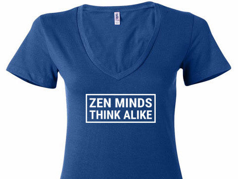 Zen Minds Think Alike V-Neck