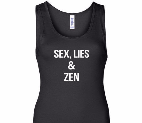 Sex, Lies & Zen Tank Top