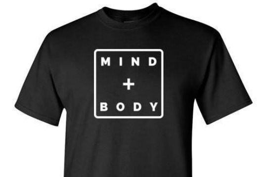 Mind And Body Black Tee