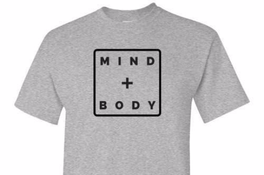 Mind And Body Grey Tee