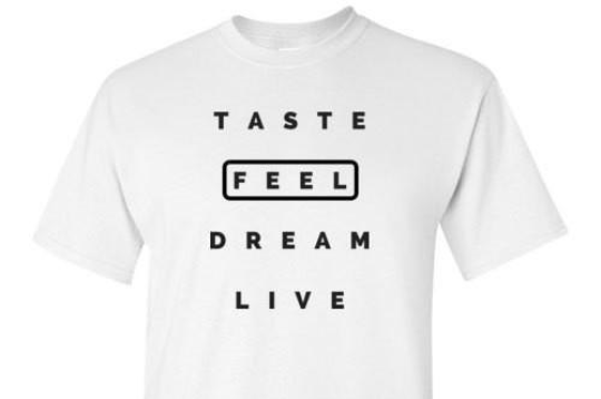 Taste Feel Dream Live White Tee