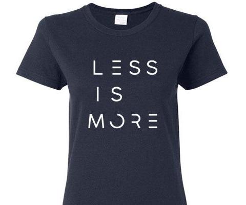 LESS IS MORE SHORT SLEEVE