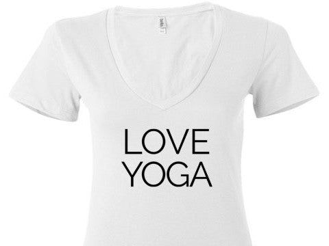 Love Yoga V-Neck