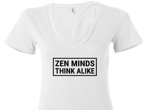 Zen Minds Think Alike V-Neck