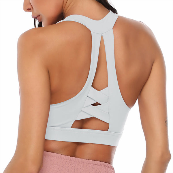 BREATH EASY HIGH SUPPORT  WORKOUT SPORTS BRA